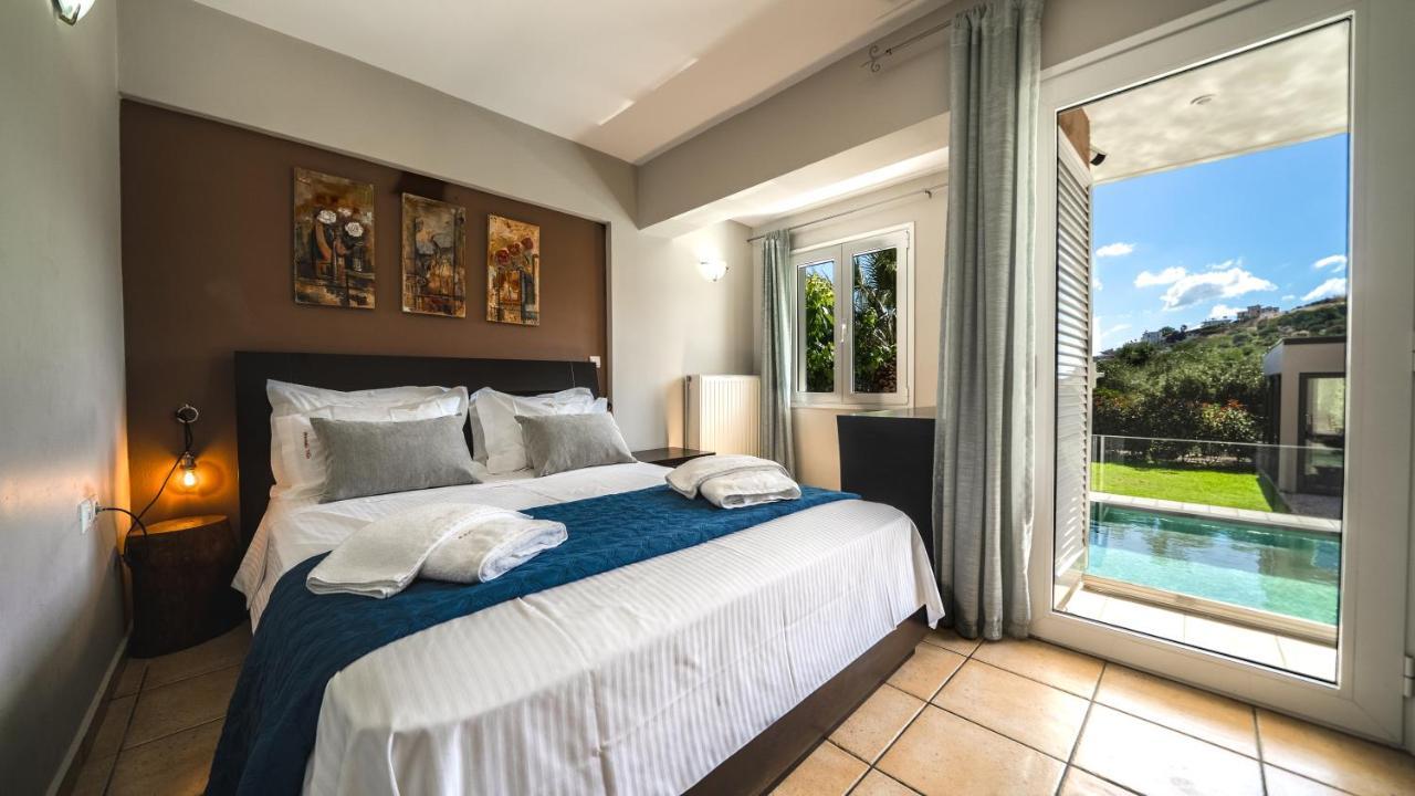 Petronila Luxury Villa With Heated Private Pool Kíssamos Екстериор снимка